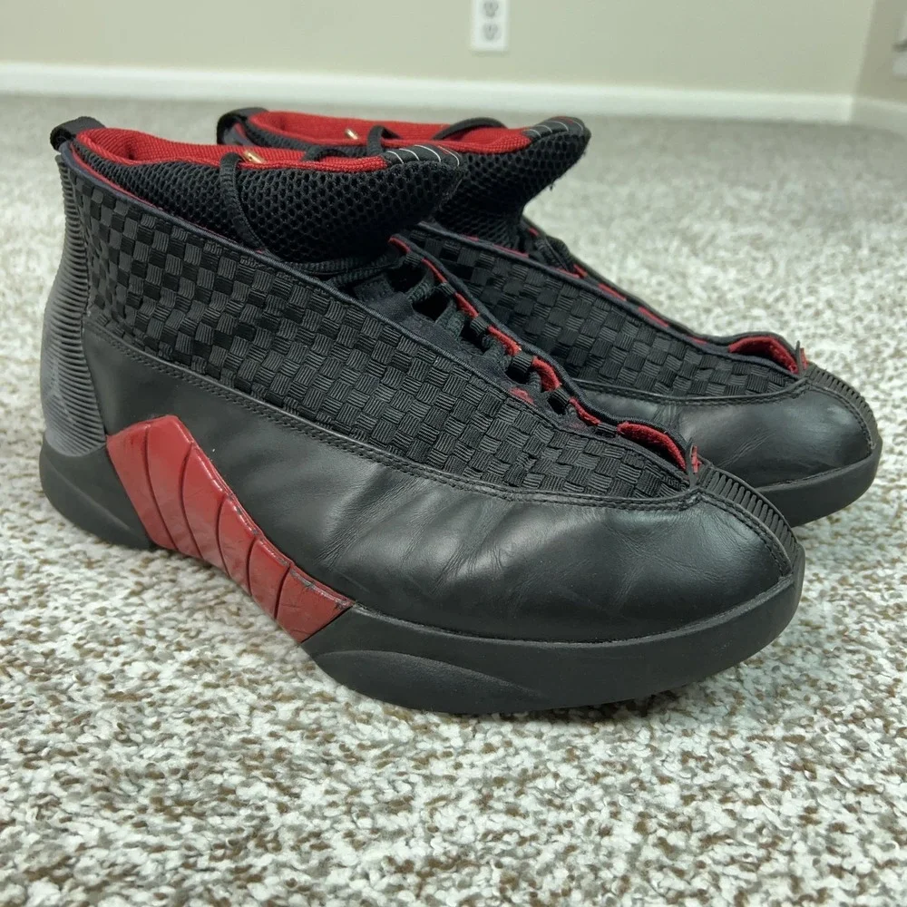 Jordan Shoes Mens Size‎ 10 Black Red Air Jordan 15 Retro Countdown Pack Sneaker
